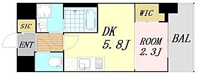 セレニテ江坂グランデ  ｜ 大阪府吹田市江坂町2丁目（賃貸マンション1DK・7階・24.99㎡） その2