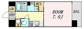 S-FORT新大阪ravir  ｜ 大阪府大阪市淀川区西中島3丁目（賃貸マンション1K・11階・26.14㎡） その2