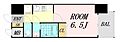 ララプレイス梅田東シエスタ12階6.3万円