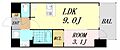 プレサンス塚本ミッドマーク4階10.2万円