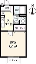 ヴェルドミール南佐賀　Ｂ棟 105 ｜ 佐賀県佐賀市南佐賀3丁目（賃貸アパート1K・1階・26.49㎡） その2