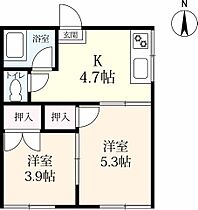 コーポなべしま 503 ｜ 佐賀県佐賀市鍋島町大字八戸溝（賃貸アパート2K・2階・29.93㎡） その2