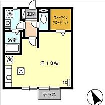 リースランド兵庫　B棟 103 ｜ 佐賀県佐賀市兵庫北6丁目（賃貸アパート1R・1階・34.02㎡） その2