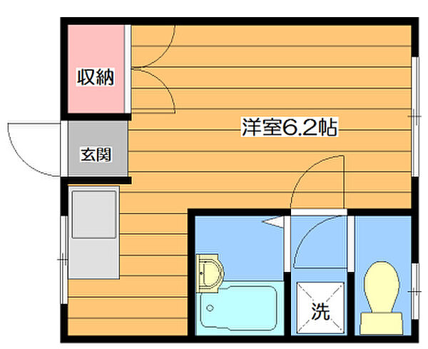 ハイツ関大前 ｜大阪府吹田市千里山東１丁目(賃貸アパート1R・2階・22.00㎡)の写真 その2