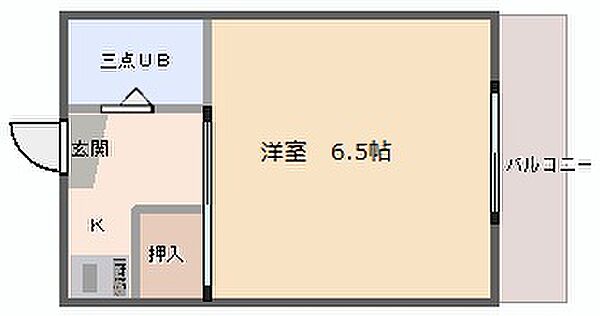 ハイツパサージュ ｜大阪府吹田市千里山東４丁目(賃貸マンション1K・2階・18.00㎡)の写真 その2