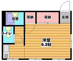 横山第2ハイツ（男子専用）  ｜ 大阪府吹田市上山手町（賃貸マンション1R・4階・19.00㎡） その2