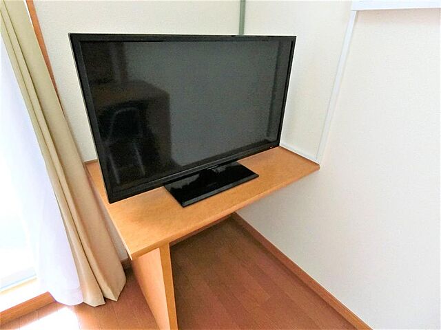 薄型テレビ完備です。
