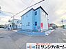 外観：北東角地で陽当たり良好