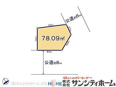 区画図:図面と異なる場合は現況を優先 区画図:図面と異なる場合は現況を優先