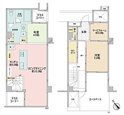 間取図画像 2SLDK