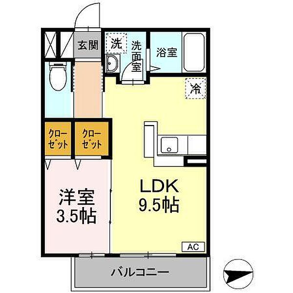 コンフォールV 203｜東京都大田区東矢口２丁目(賃貸アパート1LDK・2階・32.37㎡)の写真 その2