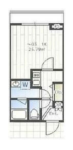 ＴＨＥ　ＣＬＡＳＳ　ＯＭＯＲＩ　ＲＥＳＩＤＥＮＣＥ 503｜東京都大田区大森西５丁目(賃貸マンション1K・5階・25.79㎡)の写真 その2