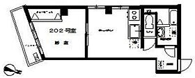 東京都大田区大森西５丁目（賃貸マンション1LDK・2階・42.20㎡） その2