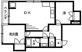 東京都大田区池上８丁目（賃貸マンション2LDK・2階・52.80㎡） その2