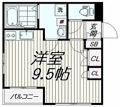 ソラール池上 204 ｜ 東京都大田区池上３丁目（賃貸マンション1R・2階・25.76㎡） その2