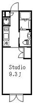 東京都大田区西蒲田３丁目（賃貸マンション1K・2階・25.16㎡） その2