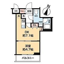 パティーナ蒲田 106 ｜ 東京都大田区西蒲田６丁目（賃貸マンション1DK・1階・30.29㎡） その2