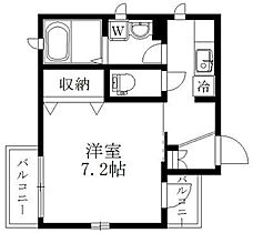 すみれ 301 ｜ 東京都大田区久が原３丁目（賃貸マンション1K・3階・26.50㎡） その2