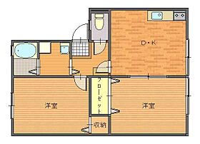 サンガーデン出石 A105 ｜ 兵庫県豊岡市出石町町分59番地（賃貸アパート2DK・1階・45.34㎡） その2