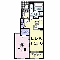 福岡県行橋市大字上検地（賃貸アパート1LDK・1階・50.14㎡） その1