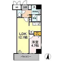 テゾーロ行橋  ｜ 福岡県行橋市門樋町（賃貸マンション1LDK・2階・40.10㎡） その1