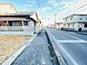 外観：間口に広さがあるので、ゆったりと駐車が出来る駐車場スペースを持つ事も可能です！