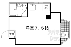 京都府京都市左京区一乗寺東杉ノ宮町（賃貸マンション1R・2階・13.00㎡） その2