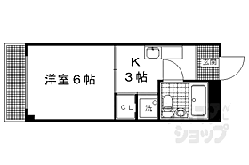 京都府京都市左京区一乗寺向畑町（賃貸マンション1K・1階・22.47㎡） その2