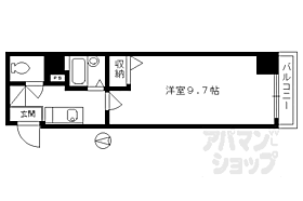 京都府京都市中京区聚楽廻南町（賃貸マンション1K・5階・26.72㎡） その2