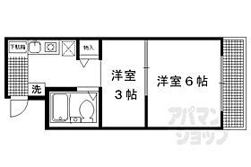 サンミッシェル吉田 201 ｜ 京都府京都市左京区吉田本町（賃貸マンション2K・2階・24.00㎡） その2