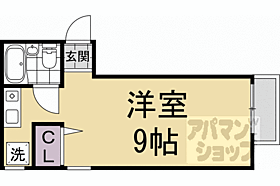 京都府京都市左京区下鴨東高木町（賃貸アパート1K・2階・20.00㎡） その2