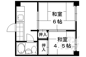 佐わらび堺町マンション 403 ｜ 京都府京都市中京区堺町通二条下る杉屋町（賃貸マンション2K・4階・37.40㎡） その2