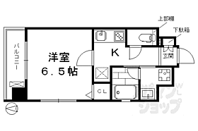 京都府京都市下京区西七条北月読町（賃貸マンション1K・6階・23.10㎡） その2