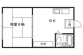 京都府京都市中京区壬生西大竹町（賃貸マンション1DK・4階・23.40㎡） その2