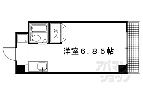 京都府京都市左京区下鴨芝本町（賃貸マンション1K・3階・19.80㎡） その2