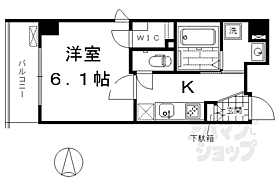 京都府京都市下京区西七条北衣田町（賃貸マンション1K・6階・23.88㎡） その2