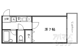 京都府京都市上京区千本通寺の内下ル花車町（賃貸マンション1K・2階・21.60㎡） その2