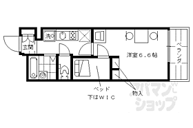 レオパレスプリオール東山III 101 ｜ 京都府京都市東山区福稲高原町（賃貸マンション1K・1階・19.87㎡） その2