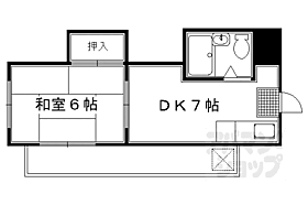 京都府京都市下京区黒門通五条上ル柿本町（賃貸アパート1DK・2階・25.00㎡） その2