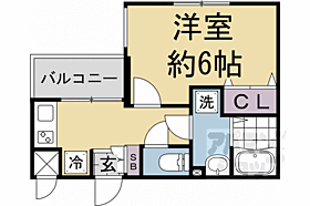 京都府京都市中京区壬生賀陽御所町（賃貸マンション1K・4階・24.18㎡） その2