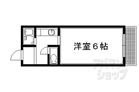 京都府京都市左京区静市市原町（賃貸マンション1K・1階・18.36㎡） その2