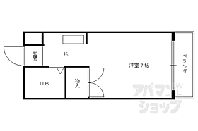 京都府京都市中京区壬生朱雀町（賃貸マンション1R・4階・18.00㎡） その2