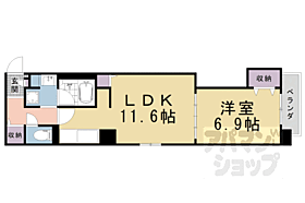 イール御池 405 ｜ 京都府京都市中京区小川通姉小路下る西堂町（賃貸マンション1LDK・4階・44.78㎡） その2