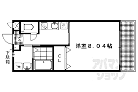 京都府京都市左京区田中関田町（賃貸マンション1K・3階・24.87㎡） その2