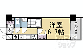 京都府京都市南区東九条西明田町（賃貸マンション1K・2階・23.20㎡） その2