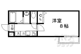 京都府京都市北区平野宮本町（賃貸マンション1K・1階・22.00㎡） その2