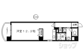 ＣＯＳＭＯV 801 ｜ 京都府京都市下京区綾小路通油小路東入ル芦刈山町（賃貸マンション1R・8階・30.23㎡） その2