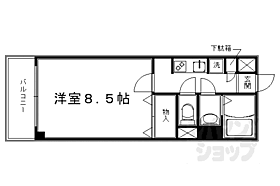 京都府京都市上京区五辻通浄福寺西入一色町（賃貸マンション1K・3階・25.00㎡） その2