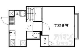 京都府京都市上京区西社町（賃貸アパート1K・2階・21.00㎡） その2