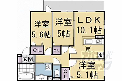 間取り：間取